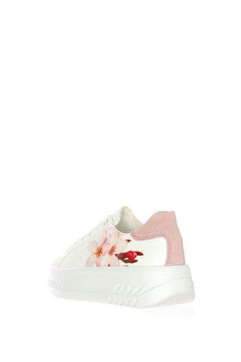 Sneakers in pelle bianca con lacci Ara - 4