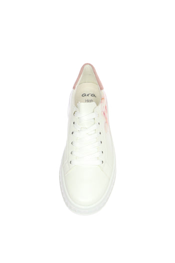 Sneakers in pelle bianca con lacci Ara - 3