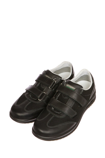 Sneakers in pelle nero con strappi Grisport - 4