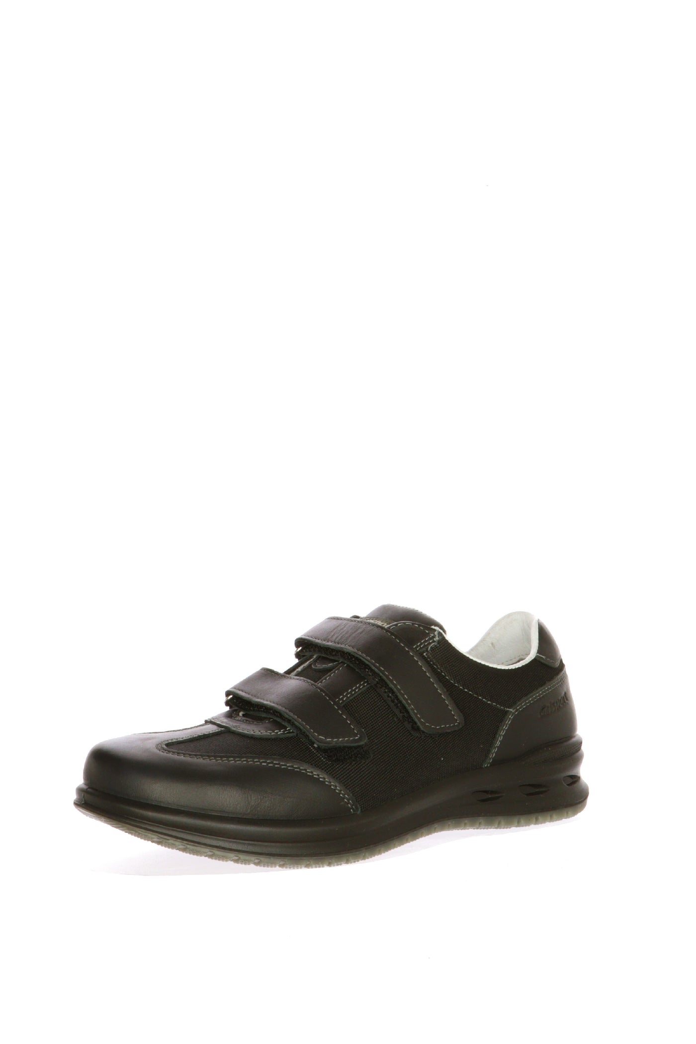 Sneakers in pelle nero con strappi Grisport 2