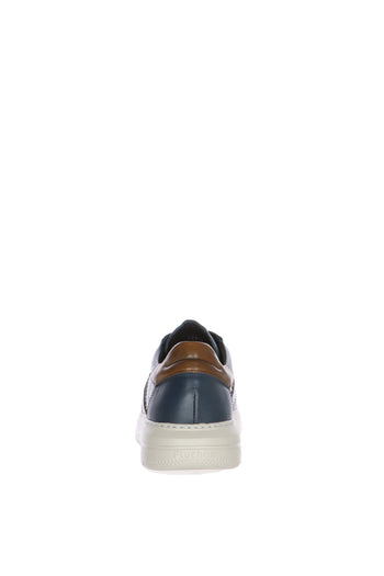 Sneakers in pelle verde  blu bianche con lacci Fluchos - 11