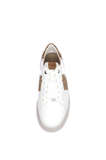 Sneakers in pelle verde  blu bianche con lacci Fluchos - 13