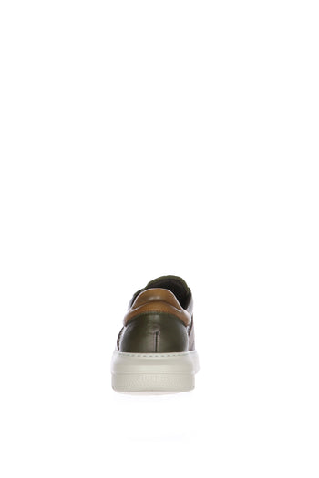 Sneakers in pelle verde  blu bianche con lacci Fluchos - 12