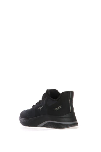 Sneakers in tessuto  bianco e nero con lacci Tamaris - 9