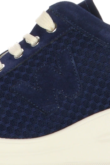 Sneakers in tessuto elastico con lacci e plantare estraibile Melluso - 9