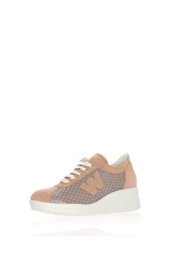 Sneakers in tessuto elastico con lacci e plantare estraibile Melluso - 4
