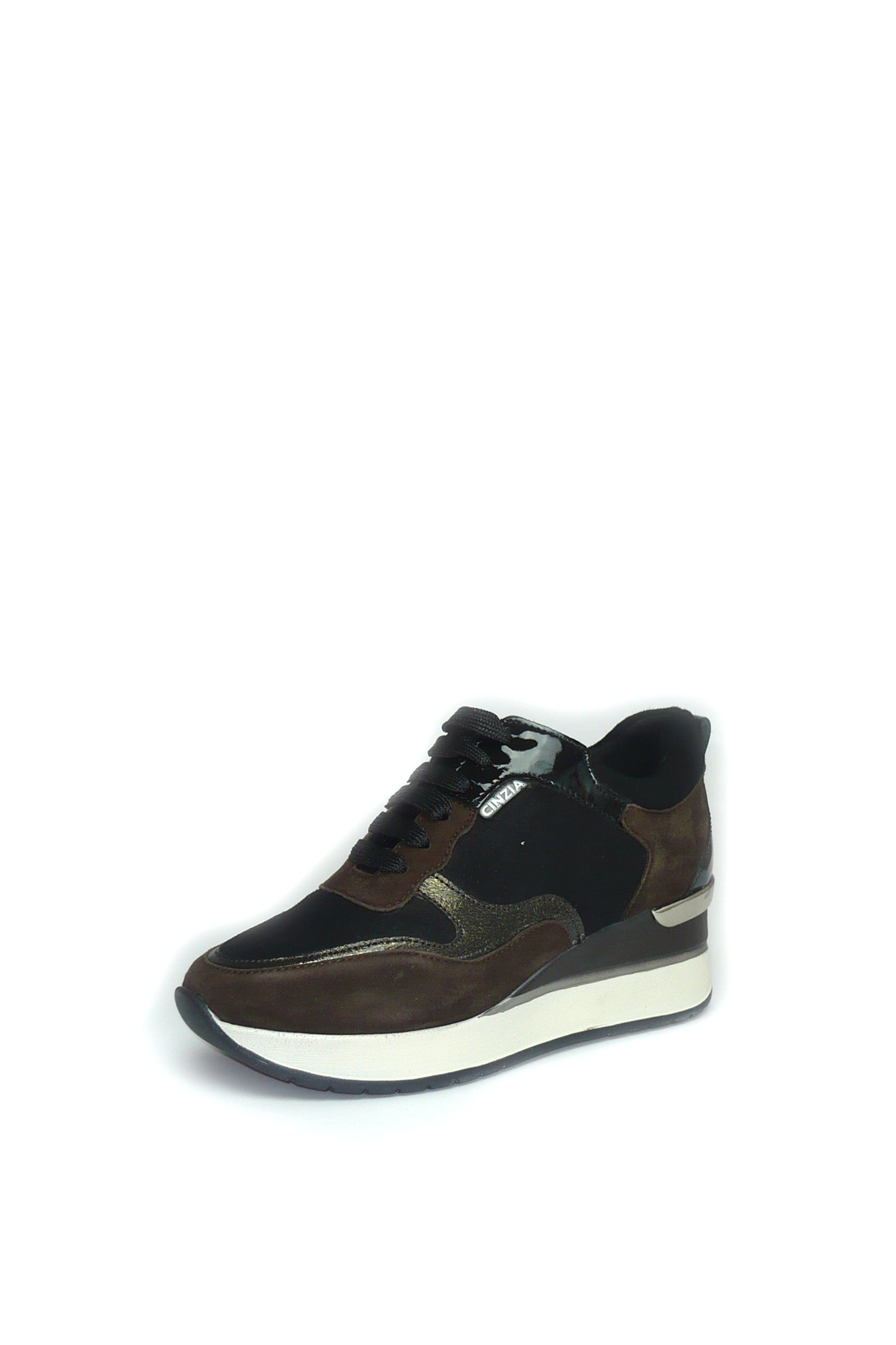 Sneakers leggera in vera pelle con plantare estraibile Cinzia Soft