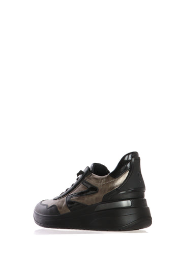 Sneakers nera in pelle easy2go - 6