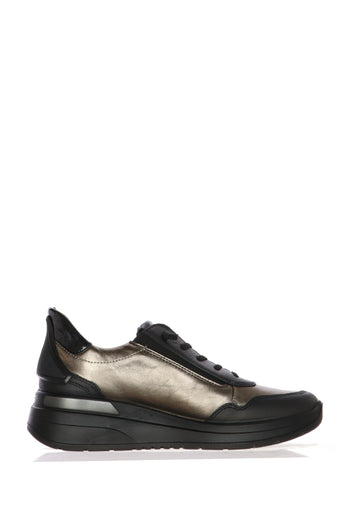 Sneakers nera in pelle easy2go - 3