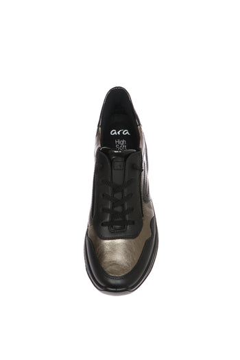 Sneakers nera in pelle easy2go - 4