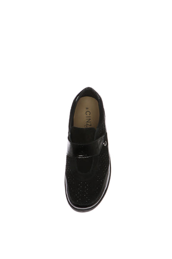 Sneakers nero con strappo in tessuto elasticizzato Cinzia Soft - 5