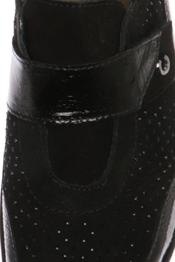 Sneakers nero con strappo in tessuto elasticizzato Cinzia Soft - 6