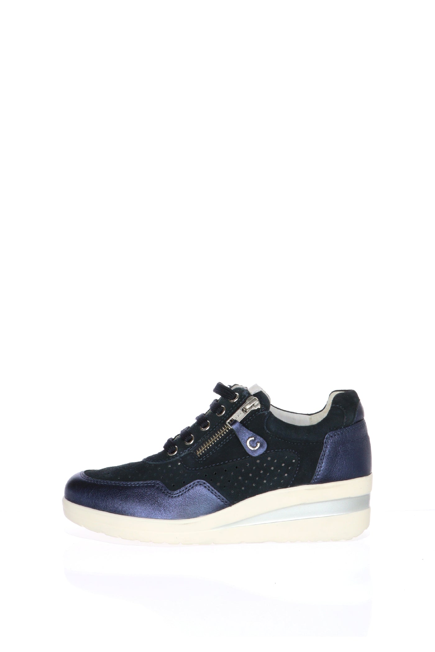 Sneakers primaverile beige e blu Cinzia Soft 2