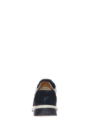 Sneakers scamosciata blu  con lacci Fluchos - 4