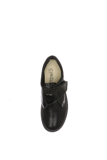 Sneakers tortora e nero elasticizzata con strappo regolabile - 10