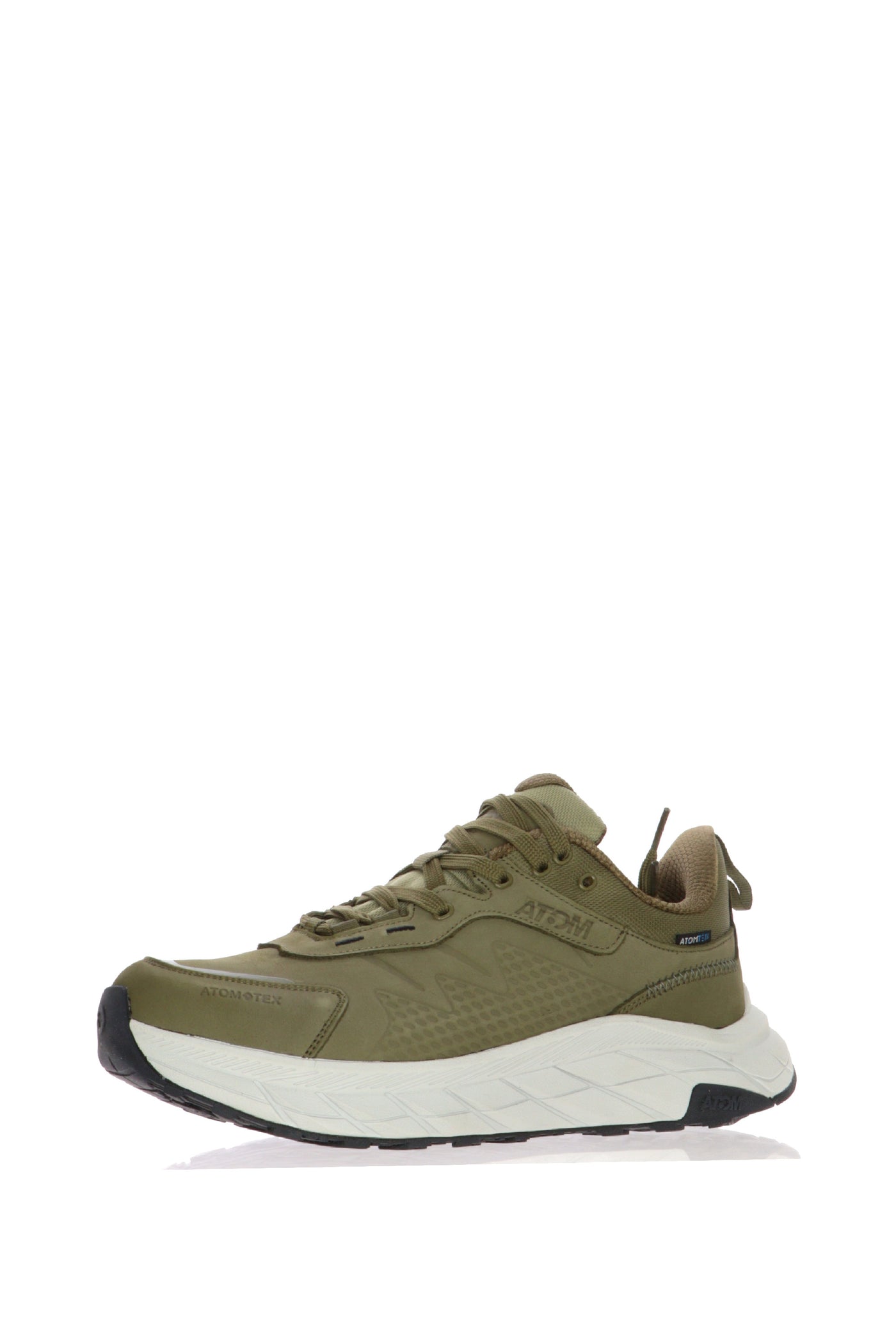 Sneakers verde con lacci Atom 2