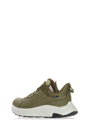 Sneakers verde con lacci Atom - 3
