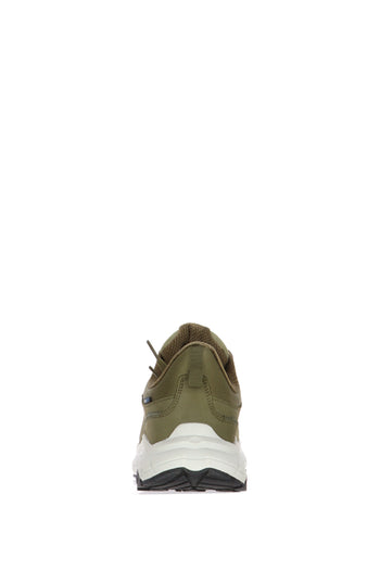 Sneakers verde con lacci Atom - 4
