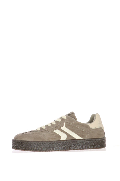 Sneaker uomo corduroy taupe - 1