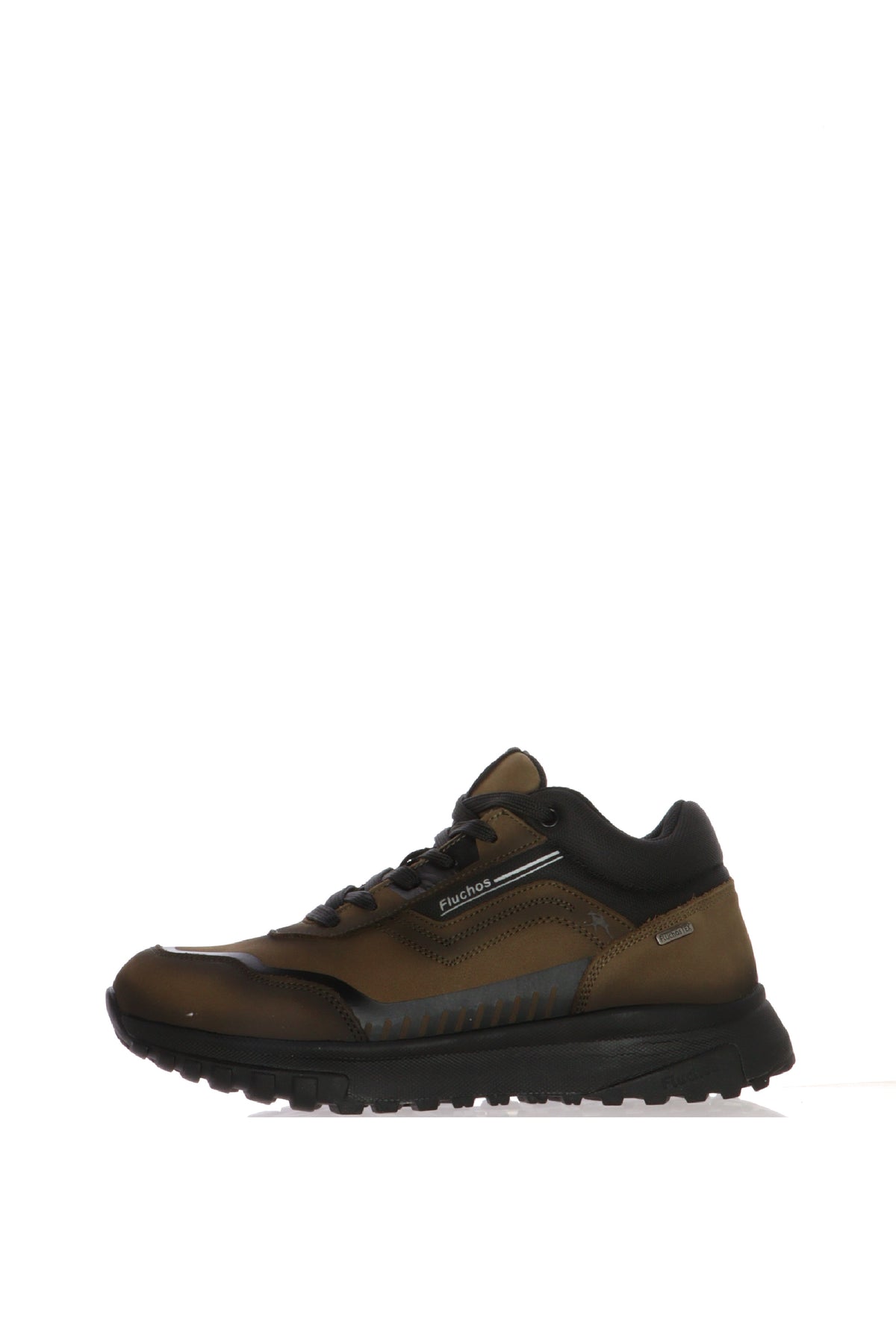 Sneaker waterproof in pelle marrone