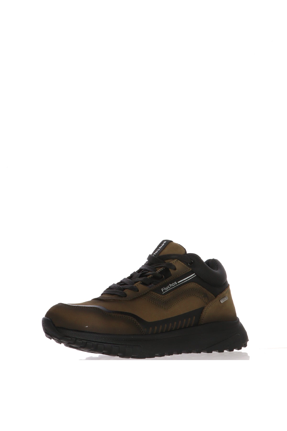 Sneaker waterproof in pelle marrone 2