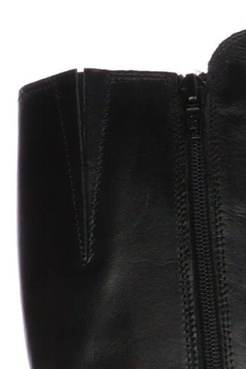 Stivale in pelle castagno e nero Cinzia Soft - 10