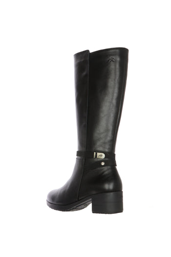 Stivale in pelle nero - 3