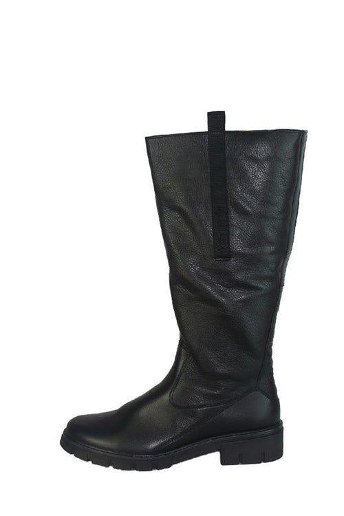 Stivale in pelle nero o cuoio n 42 43 donna Ara shoes - 2