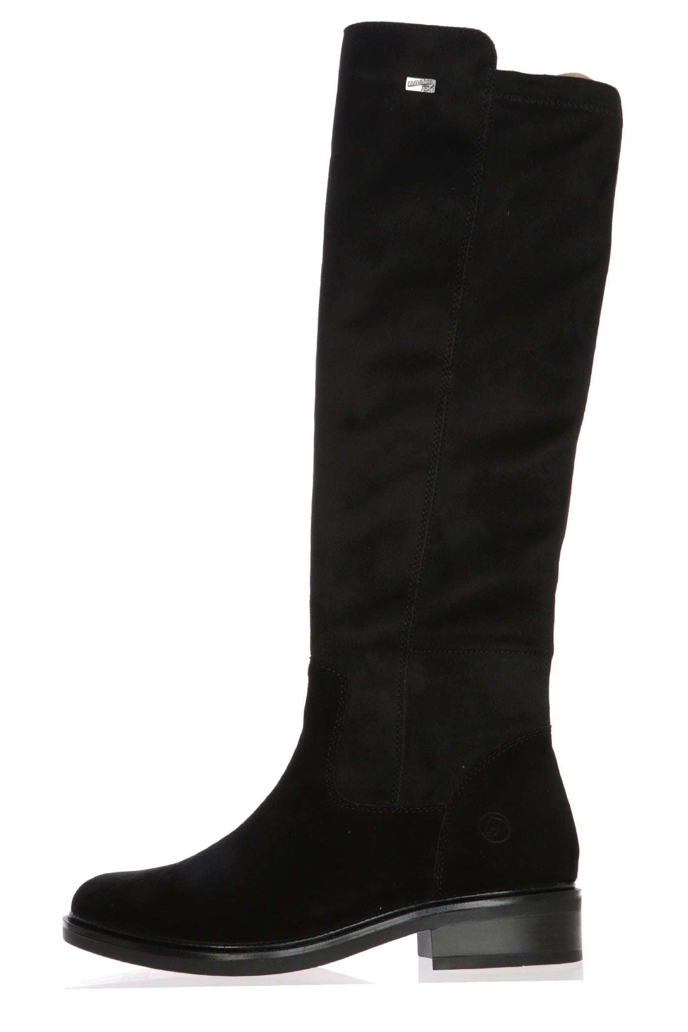 Stivale nero gambale elasticizzato fino al n 45 2