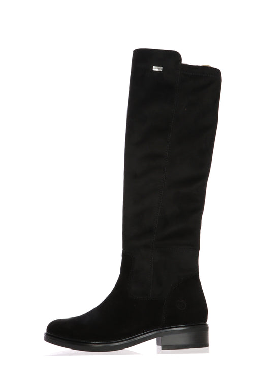 Stivale nero gambale elasticizzato fino al n 45 - 1