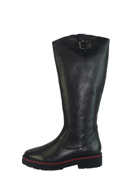 Stivale sportivo nero in pelle donna 42 43 Ara 1236427 - 2