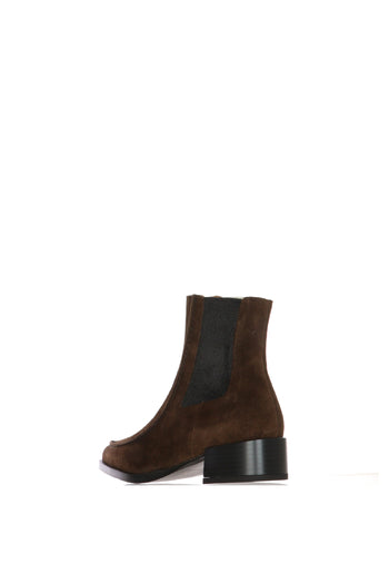Stivaletto beatles marrone choco - 3