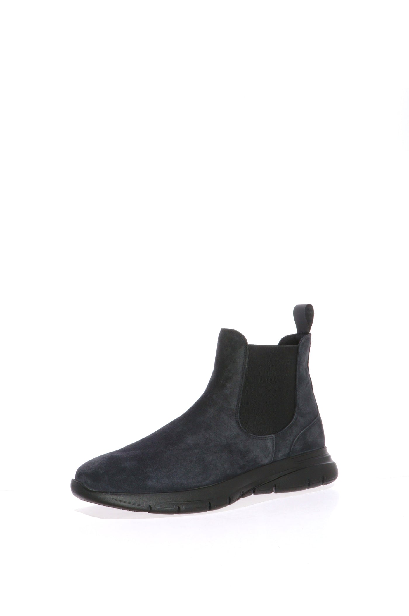 Stivaletto blu con elastici laterali Frau 09A4 2