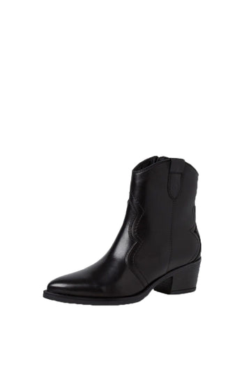 Stivaletto da cowboy nero Tamaris - 3