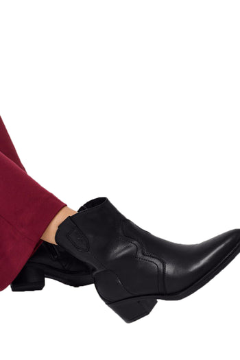 Stivaletto da cowboy nero Tamaris - 7