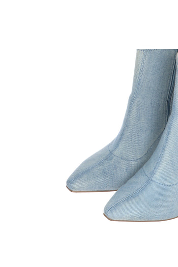 Stivaletto denim in tessuto elastico Tamaris - 4