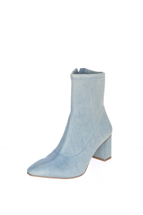 Stivaletto denim in tessuto elastico Tamaris - 1