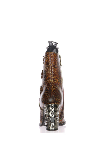 Stivaletto donna casula effetto Floreale Vintage Laura Vita - 8