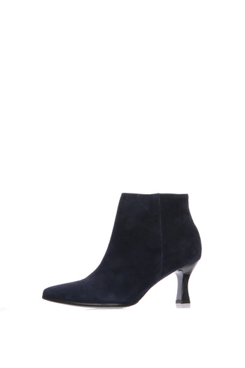 Stivaletto in camoscio nero e blu Soffice Sogno - 4