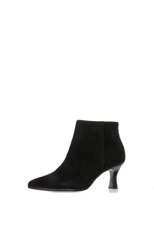 Stivaletto in camoscio nero e blu Soffice Sogno - 2