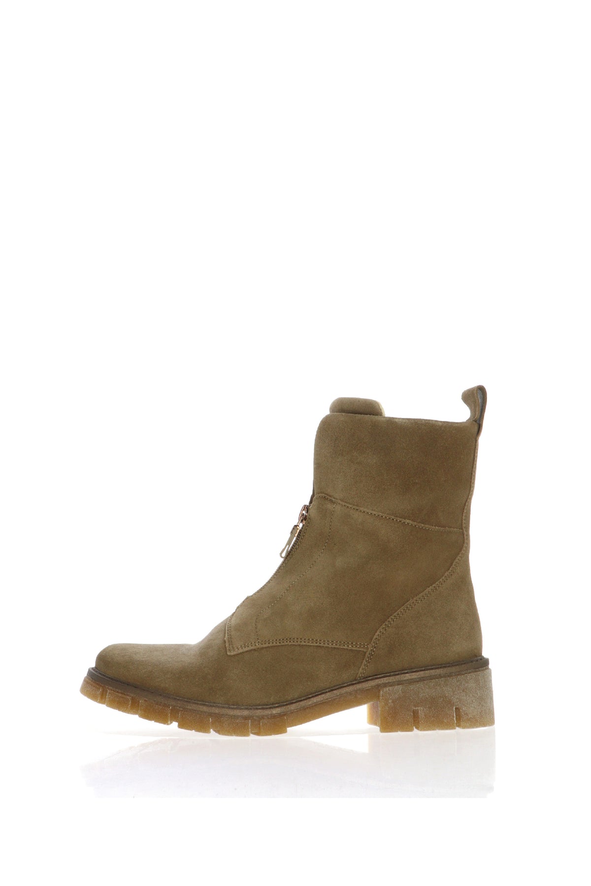 Stivaletto in camoscio tortora numeri grandi Donna Ara shoes