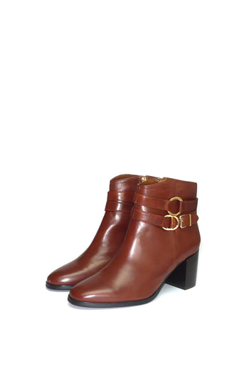 Stivaletto in pelle con accessorio Cinzia Soft - 6