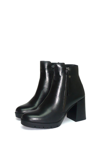 Stivaletto in pelle nera Cinzia Soft - 3