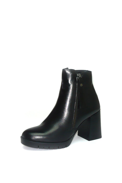 Stivaletto in pelle nera Cinzia Soft - 2