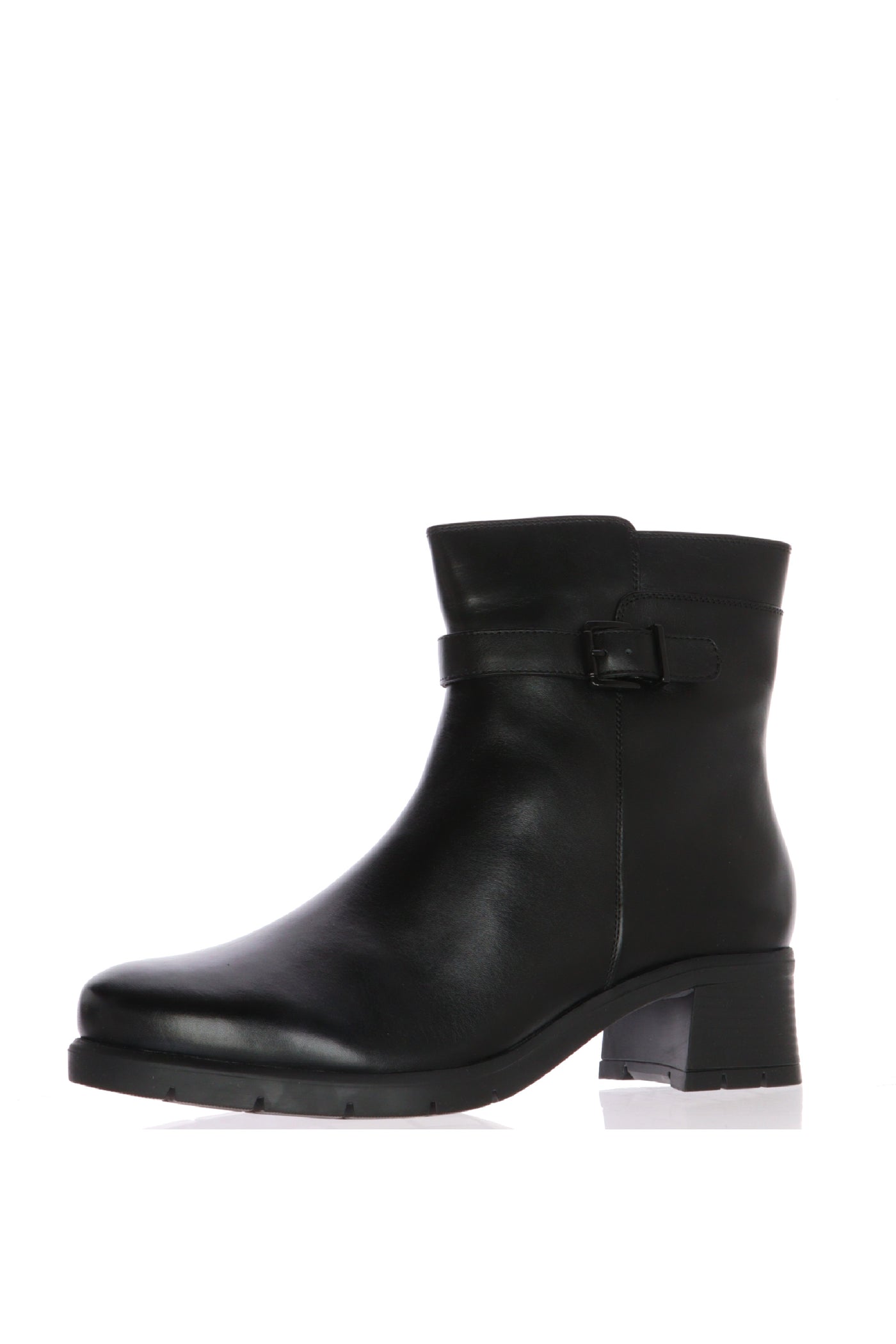 Stivaletto in pelle nera con plantare estraibile Ara 2