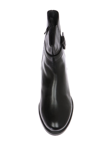 Stivaletto in pelle nera con plantare estraibile Ara - 3