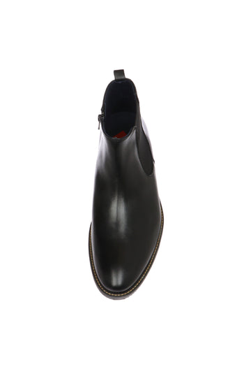 Stivaletto in pelle nero con plantare straibile Fluchos - 7