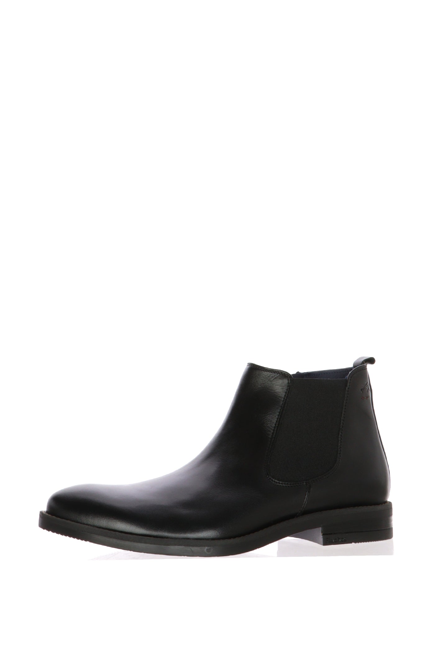 Stivaletto in pelle nero con plantare straibile Fluchos 2