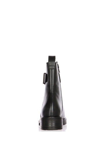 Stivaletto in pelle nero e cuoio con fibbia Ara Shoes - 7