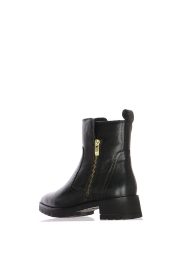 Stivaletto in pelle nero plantare esrtaibile Ara - 3